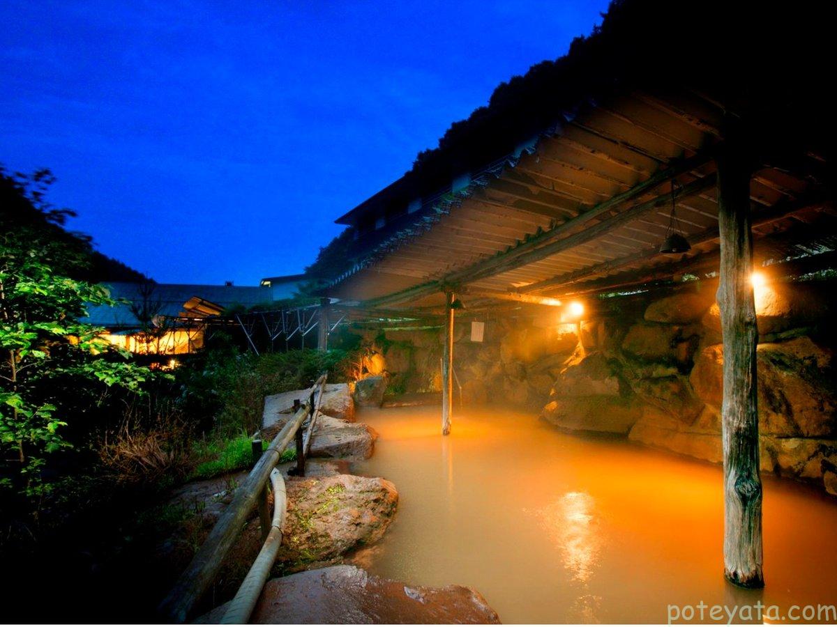 横谷温泉旅館の露天風呂