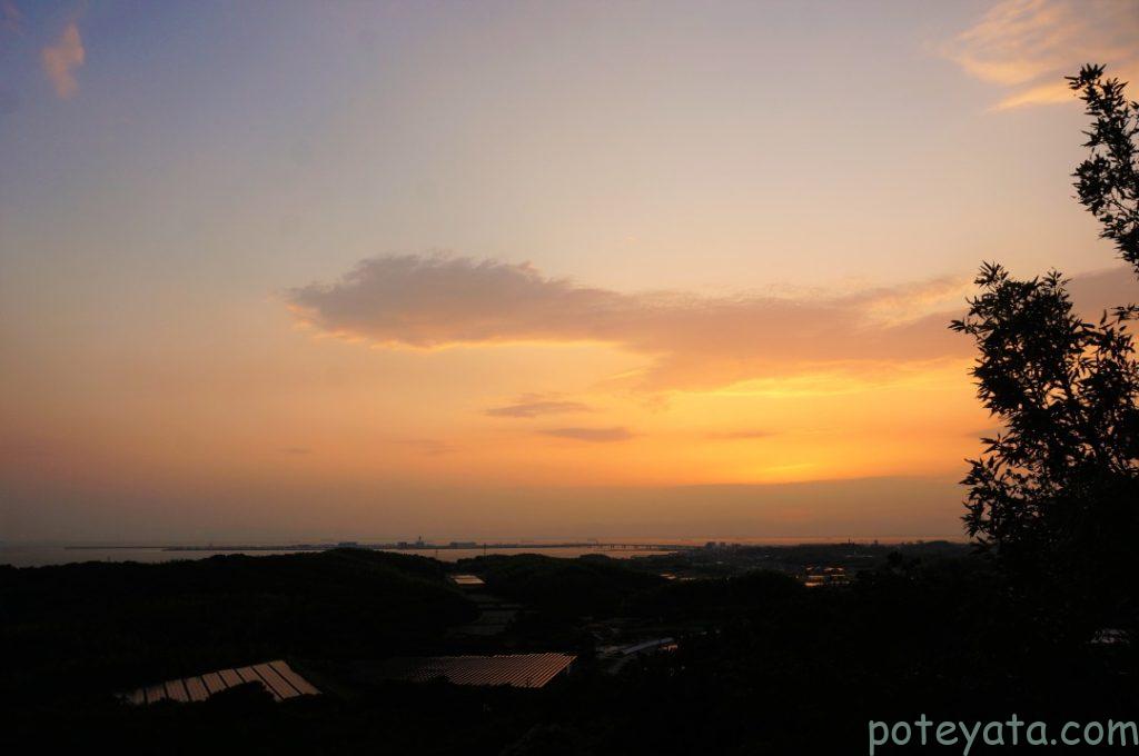 桧原公園展望台からの景色