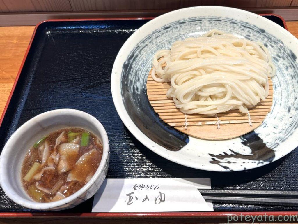 玉のゆの昼神うどん（並）