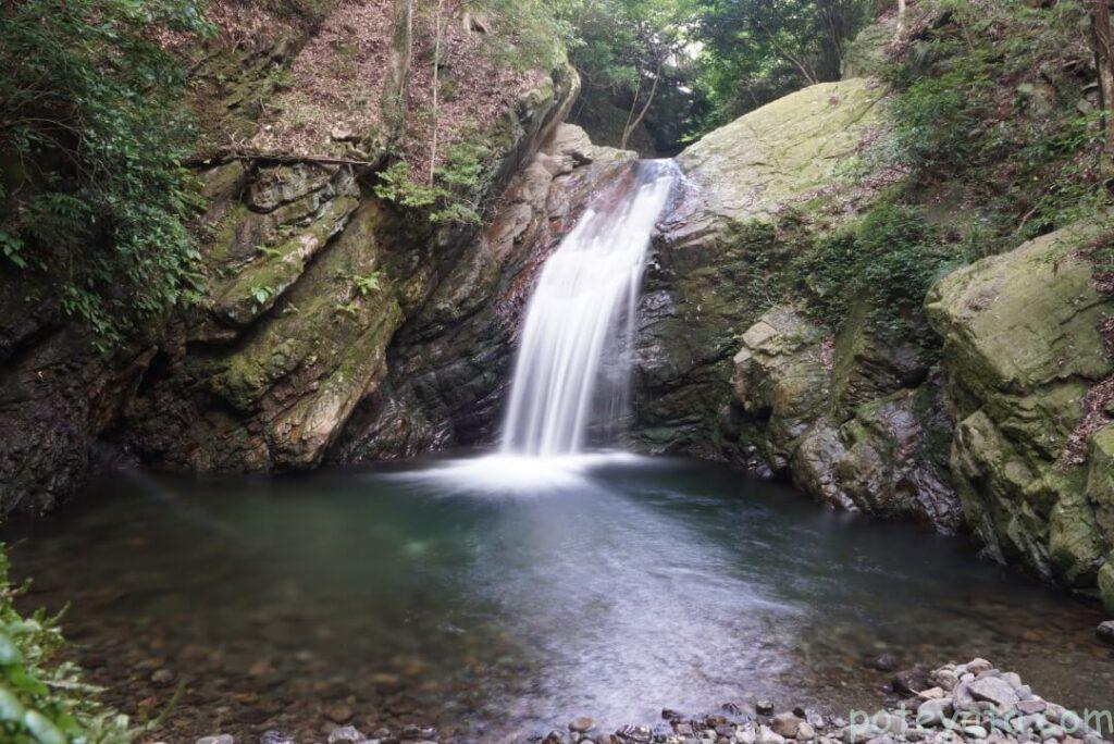 くらがり八景の一つ不動の滝