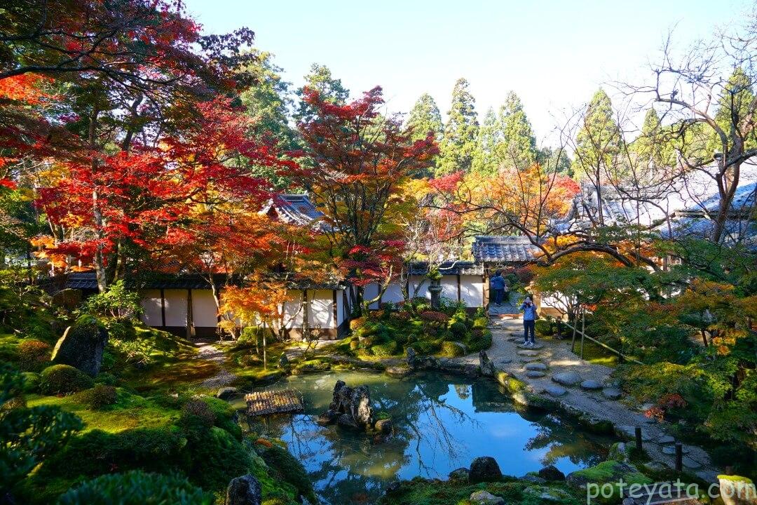 西明寺の庭園